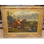 antique 19th century oil painting