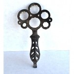 antique cast iron corn nubber