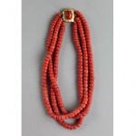 antique coral necklace