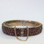 antique victorian garnet bracelet