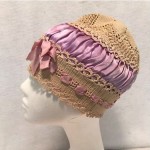 vintage 1920s boudoir cap