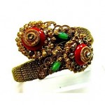 vintage 1940s miriam haskell bracelet