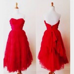 vintage 1950s emma domb tulle party dress