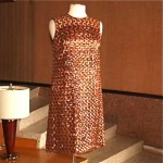 vintage 1960s elinor gay sequin evening dress