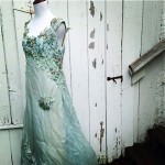 vintage 1960s evening gown