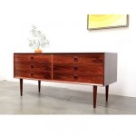 vintage 1960s rosewood dresser