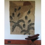 vintage 1979 don freedman woven fiber art wall hanging