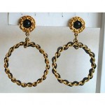 vintage 1993 chanel earrings