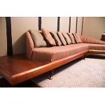 vintage adrian pearsall for craft associates chaise sofa