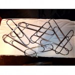 vintage c jere paperclip wall sculpture