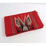 vintage chimayo purse with silver clasp