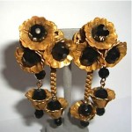 vintage demario hagler earrings