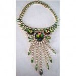 vintage dimartino rhinestone necklace