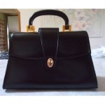 vintage dofan leather handbag