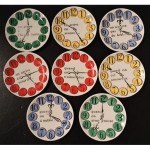 vintage fornasetti clock plates