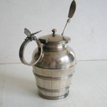 vintage gorham sterling honey pot