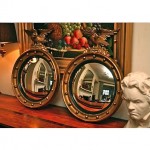 vintage late 19th century gilt mirrors