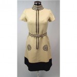 vintage louis feraud wool dress