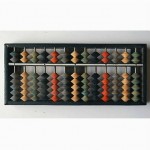 vintage mid-century abacus