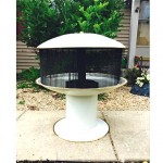 vintage mid-century danish porcelain fire pit