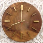 vintage mid-century kienzle wood wall clock