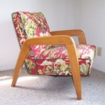 vintage mid-century russell wright lounge chair