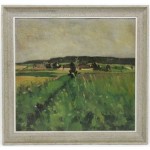 vintage oil landscape painting