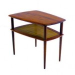 vintage peter hvidt by john stuart danish modern side table