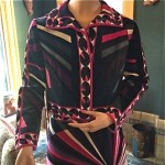 vintage pucci velvet skirt suit