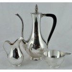 vintage tiffany sterling coffee tea set