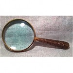 vintage tiffany studios zodiac magnifying glass