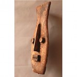 vintage west african wood mask