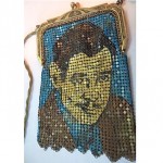 vintage whiting and davis clark gable handbag