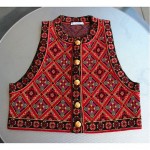 vintage ysl rive gauche knit vest