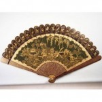 antique 1810s fan