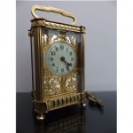 antique 1890s french carriage clock