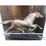 antique 19th century nelson horse weathervane