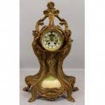 antique art nouveau clock