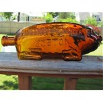 antique philbrook & tucker boston suffolk bitters bottle