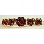 antique victorian garnet bracelet