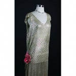 vintage 1920s assuit metal dress