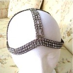 vintage 1920s rhinestone juliette cap