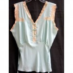 vintage 1930s pajame camisole top