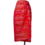 vintage 1950s alfred shaheen sarong skirt