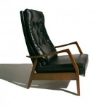 vintage 1950s milo baughman for thayer coggin lounge chair