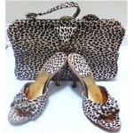 vintage 1950s pony hair springolater pumps and matching handbag