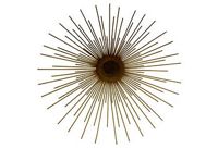 vintage 1970s sunburst wall sculpture