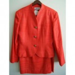 vintage 1980s nwt christian dior silk suit