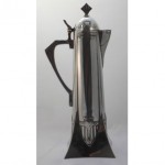 vintage art nouveau wmf pewter claret jug