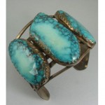 vintage carico lake turquoise bracelet